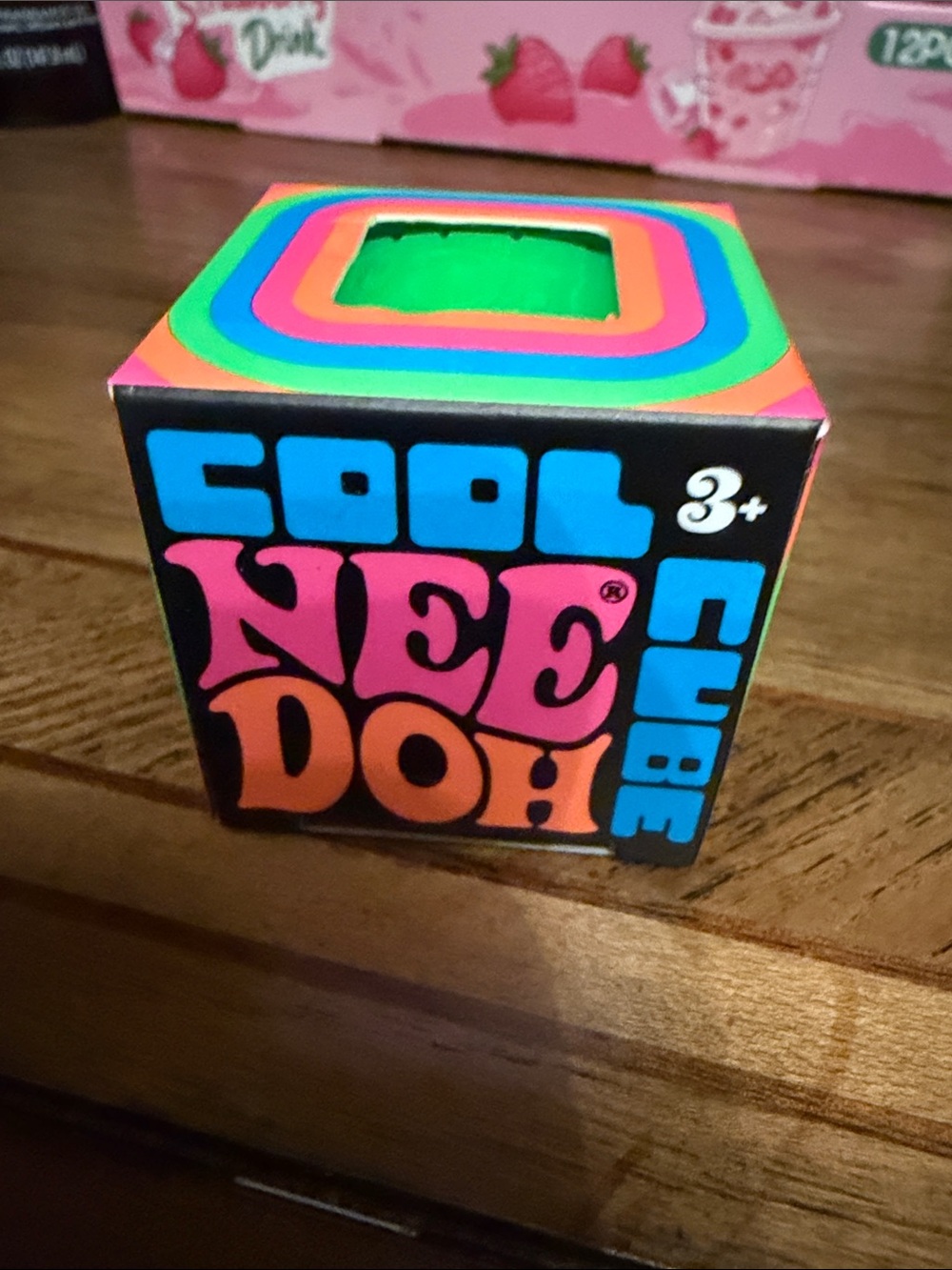 Authentic NeeDoh Cool Cube Sensory Toy - Multicolor